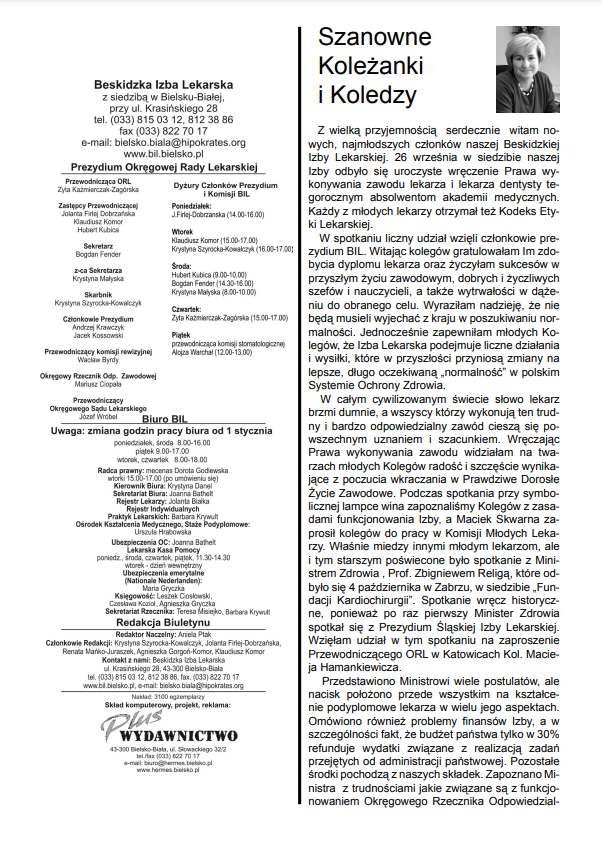 Biuletyn Informacyjny nr. 92