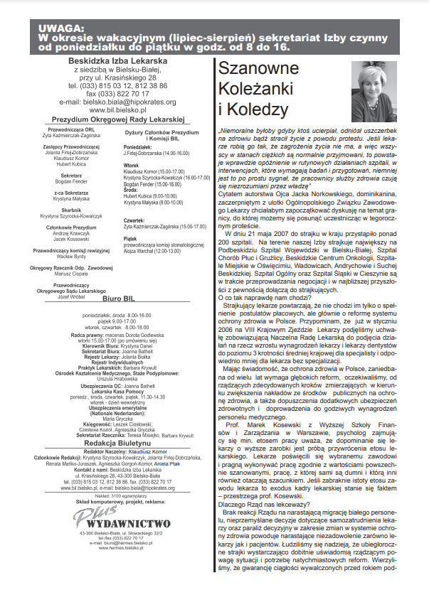 Biuletyn Informacyjny nr. 96