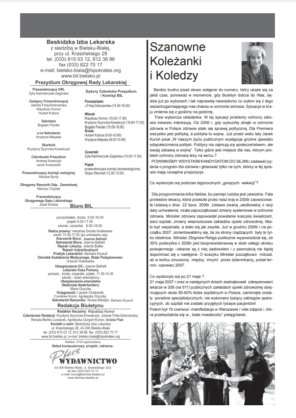 Biuletyn Informacyjny nr. 97